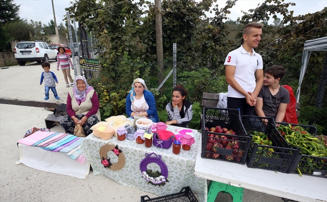 Trabzon'da üretime teşvik için "yöresel ürünler pazarı" kuruldu